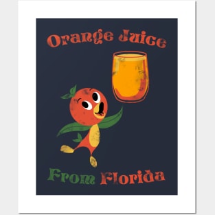 Orange Juice From Florida Posters and Art